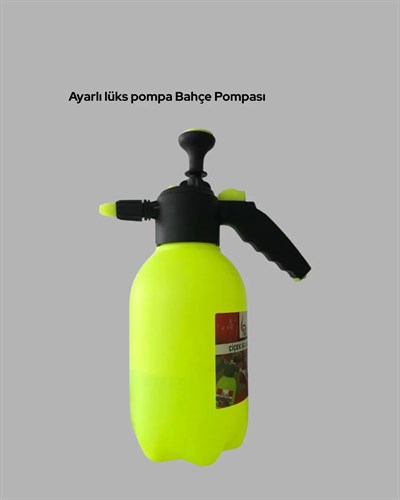 2 Litre Püskürtücü Bakır Nozullu Ayarlı Sprey Temizlik ve Bahçe