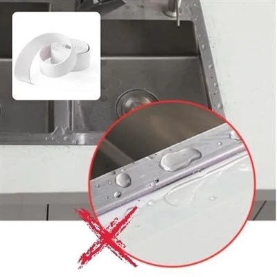 2 li Su Sızdırmaz Banyo Mutfak Lavabo Küvet İzolasyon Şerit Bant Pratik Ürün