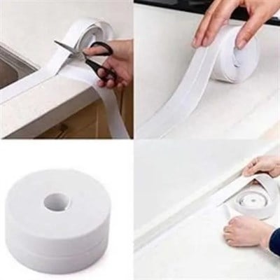 2 li Su Sızdırmaz Banyo Mutfak Lavabo Küvet İzolasyon Şerit Bant Pratik Ürün