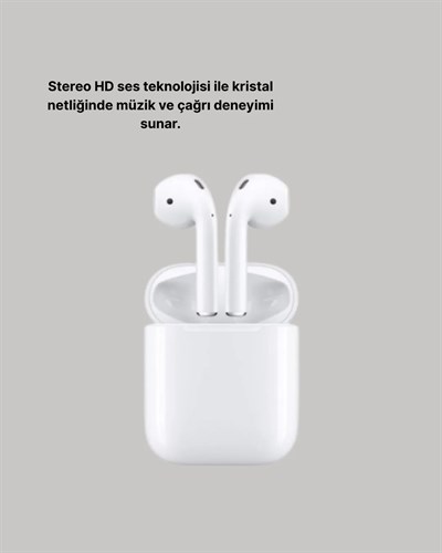 2. Nesil Bluetooth 5.0 Kablosuz Kulaklık Su Geçirmez HD Ses