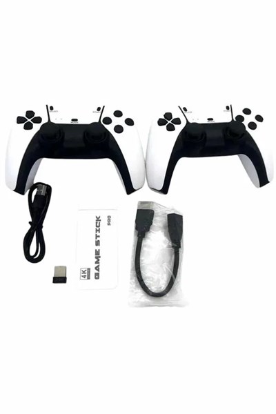 2.4 GHZ Oyun Konsolu Çift Konsol 4K Ultra Hd Game Stick