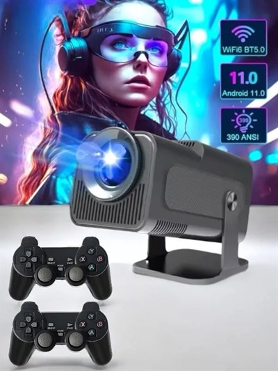 2000+ Oyun ve Popüler Uygulama Destekli Çok Fonksiyonlu Projeksiyon