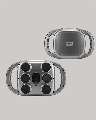 2000 mAh Şarjlı Masaj Tabancası 6 Başlık Ayarlı Güçlü Masaj Cihazı