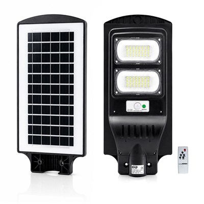 200W 6500K Sensörlü Güneş Enerjili Sokak Lambası