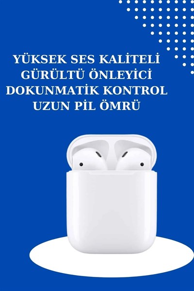 2025 Model Akıllı Saat ve 2.Nesil TWS Bluetooth Kulaklık Yüksek Ses Kaliteli