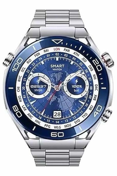 2025 Model Yuvarlak Ekran Android ve İOS Uyumlu GPS Takibi Yapabilen Akıllı Saat