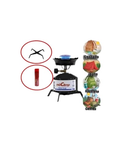 220 gr Gaz Tüpüyle 4 Saat Yanabilen Verimli Kamp Ocağı