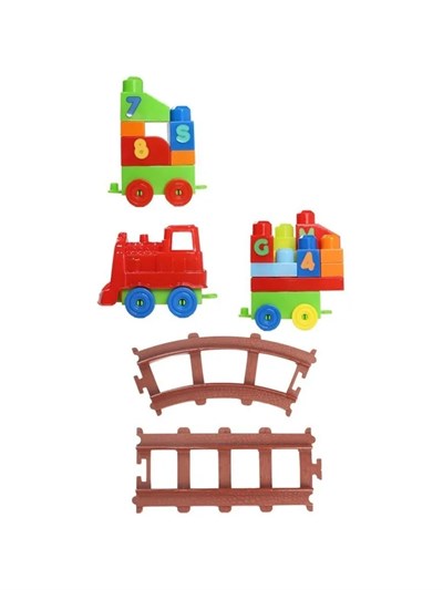 2403 - PLAYBOX 41 PARÇA LEGO TREN SETİ