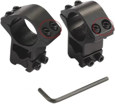 25.4mm dürbün için 11mm YÜKSEK Havalı / Av tüfeği Ayağı