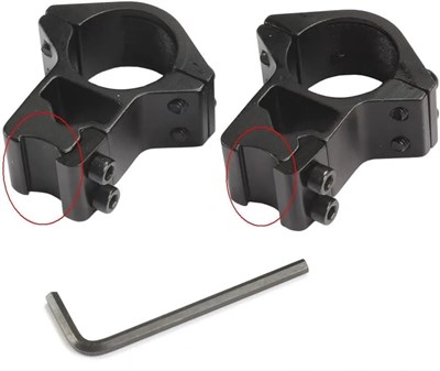 25.4mm dürbün için 11mm YÜKSEK Havalı / Av tüfeği Ayağı