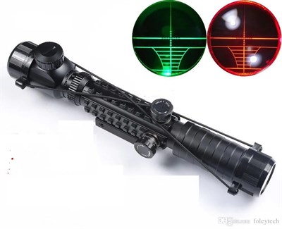 3-9x32 Eg Zoomlu Av Tüfeği Dürbünü çift Işık Kaynaklı