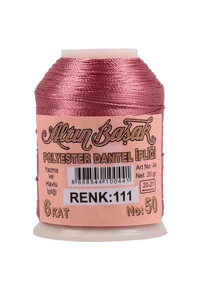 3 Adet Altınbaşak Oya ve Dantel İpi 20 gr - Royaleks - No: 111