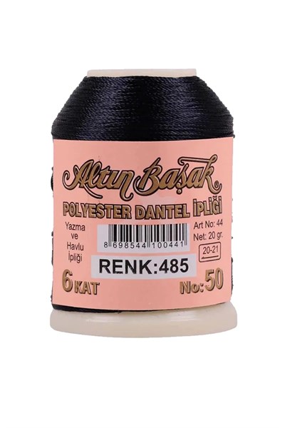 3 Adet Altınbaşak Oya ve Dantel İpi 20 gr - Royaleks - No: 485