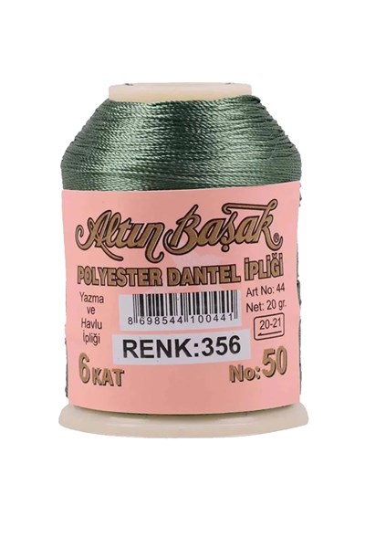 3 Adet Altınbaşak Oya ve Dantel İpi 20 gr - Royaleks - No: 356