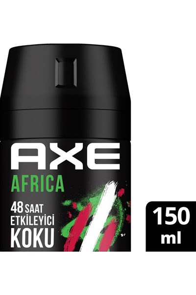 3 Adet Axe Africa Erkek Deodorant Sprey 150 ml
