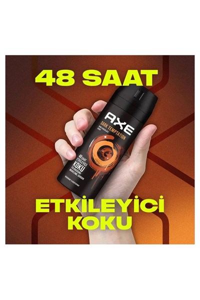 3 Adet Axe Dark Temptatıon Bay Parfüm Kofre 150 ml