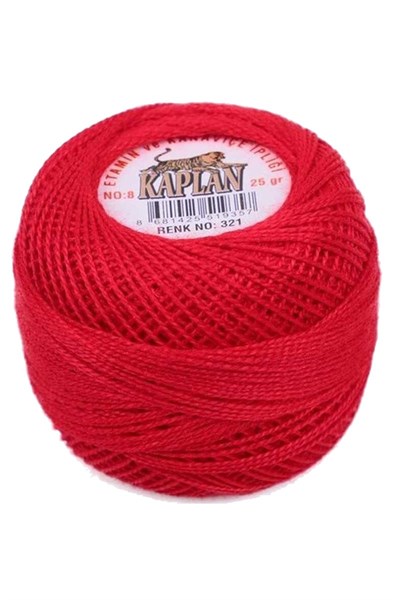 3 Adet Kaplan Etamin Ve Kanaviçe İpi 8 No Kod/Renk: 113 - 1010 - 321 - Ryl