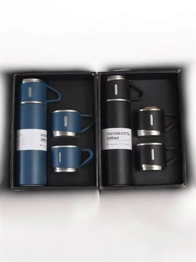 3 BARDAKLI TERMOS SETİ