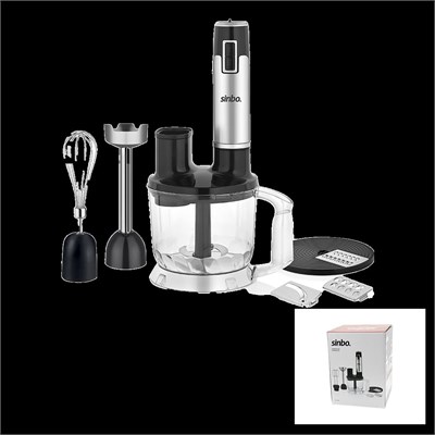 300W Çok Fonksiyonlu Multi Blender Seti - 2L Hazne