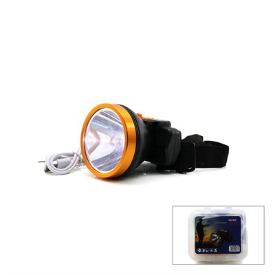 30W Şarjlı Kafa Lambası (USB & Type-C)