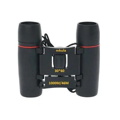 30x60 Cepte taşımalı Kauçuk kaplamalı Mini Dürbün