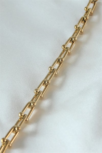 316L Çelik Gold Renk Tifany Model Kadın Bileklik