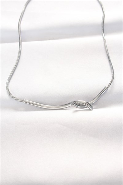 316L Çelik Silver Renk Kolye