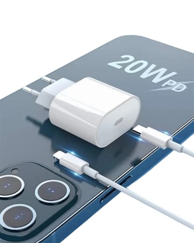 35W USB-C Hızlı Şarj Adaptörü Type-C to C Kablo Seti