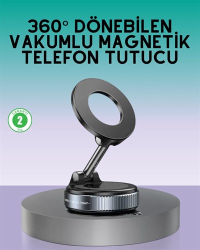 360 Derece Ayarlanabilir Manyetik Araç Telefon Standı