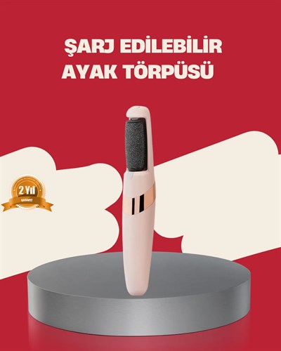 360° Etkili Elektrikli Ayak Bakım Aleti Nasır Giderici