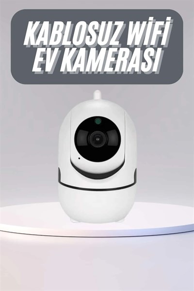 360° Full HD Akıllı Kamera Hareket Sensörlü Wifi Kamera Çocuk Güvenlik Kamerası