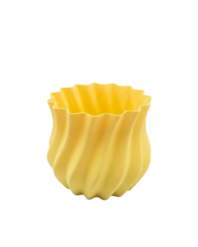 3D KIVRIMLI VAZO SARI