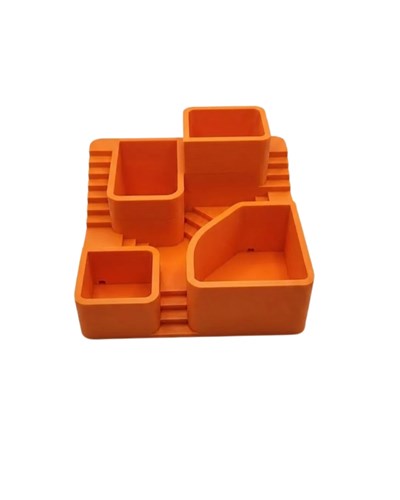 3D Kaktüs Saksı Seti Çok Bölmeli Modern Dekoratif Masaüstü Bitki Standı