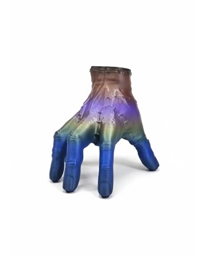 3D Multicolor El Biblo 27x22 cm Sanatsal ve Dikkat Çekici Dekor