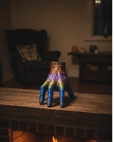 3D Renk Geçişli El Obje 27x22 cm Büyük Boy Ev Dekorasyonu