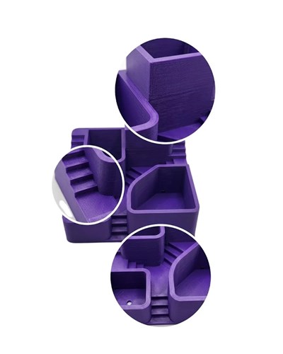3D Tasarım Kaktüs Saksısı Çok Katlı Dekoratif Bitki Standı