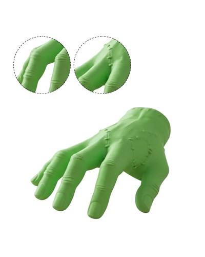 3D Yeşil El Dekoratif Heykel 27x22 cm Büyük Boy Modern Tasarım
