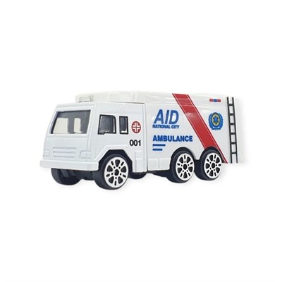 3lü İş Makinaları Road Seti - Die Cast