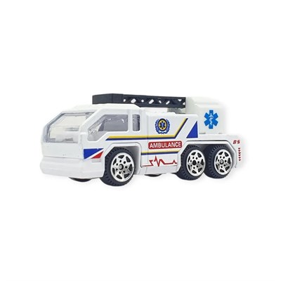 3lü İş Makinaları Road Seti - Die Cast