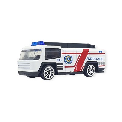3lü İş Makinaları Road Seti - Die Cast