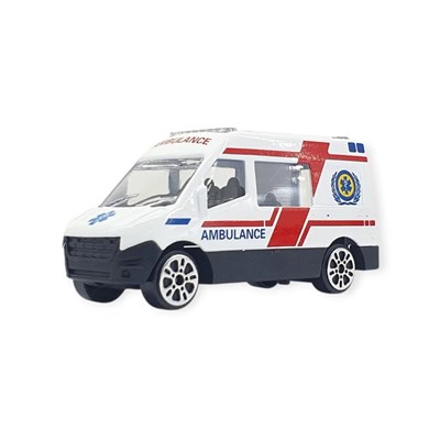 3lü İş Makinaları Road Seti - Die Cast