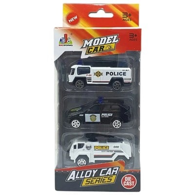 3lü İş Makinaları Road Seti - Die Cast