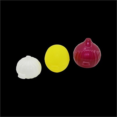 3lü Renkli Plastik Saklama Kutusu - Limon, Soğan, Sarımsak