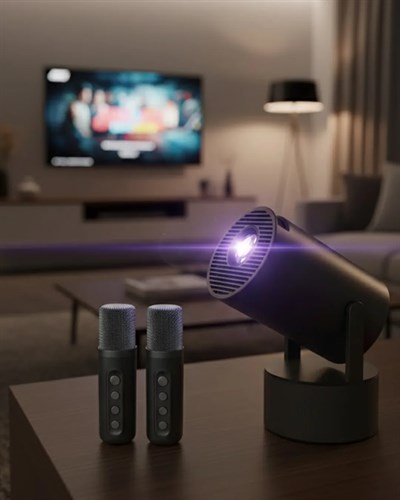 3ü1 Arada Projeksiyon Karaoke ve Bluetooth Hoparlör