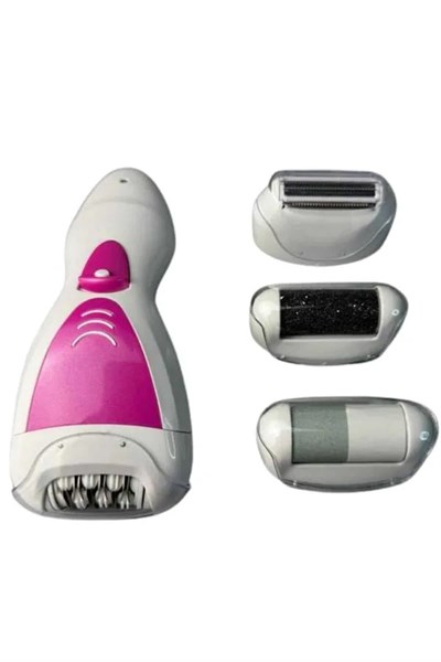 4 Başlıklı Bakım Cihazı Epilatör Tüy Alma Makinesi Topuk Törpüsü