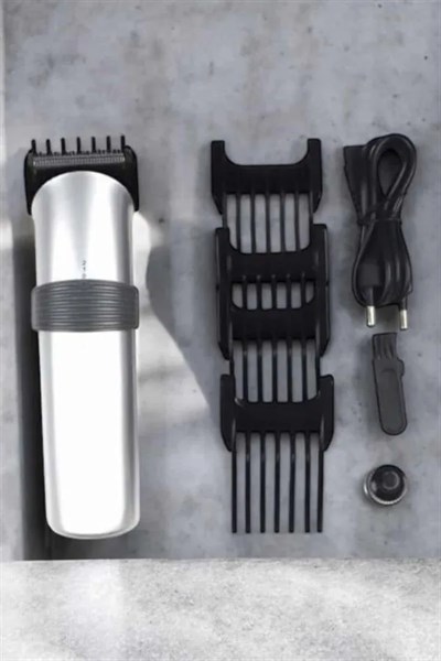 4 Taraklı Taşınabilir Profesyonel Saç ve Sakal Kesme Tıraş Makinesi