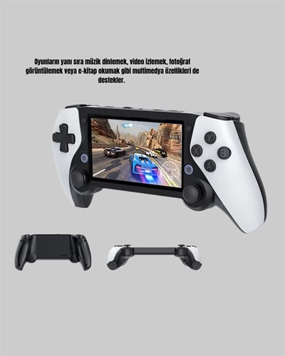 4.3 İnç Ekranlı Retro Oyun Konsolu – 64 GB Hafızalı, Şarjlı ve Multimedya Destekli