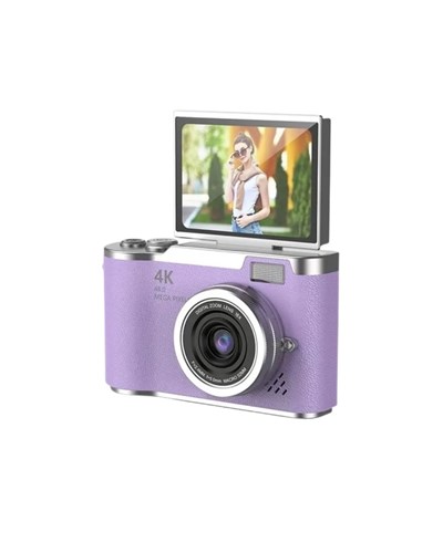 4K Dijital Kamera 48 MP Flip Ekran Vlog ve Fotoğraf Makinesi