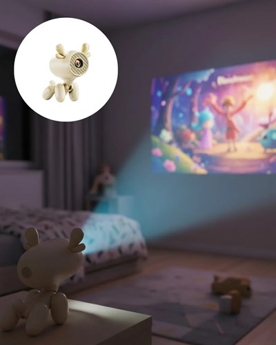 4K İçerik Destekli Akıllı Projeksiyon WiFi Bluetooth Android