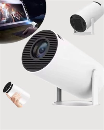 4K Uyumlu 130 İnç Full HD Projeksiyon Cihazı ve Kablosuz Aktarım Özelliği